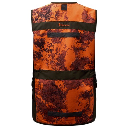 GILET DONNA PINEWOOD FURUDAL HUNTER PRO 2.0 CAMOU - STRATA BLAZE/MOSS GREEN