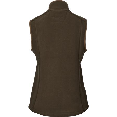 GILET FEMME HARKILA SANDHEM SHERPA W - WILLOW GREEN