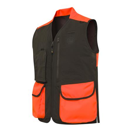 Gilet Homme Beretta Thorn Resistant - Brown Bark/Orange