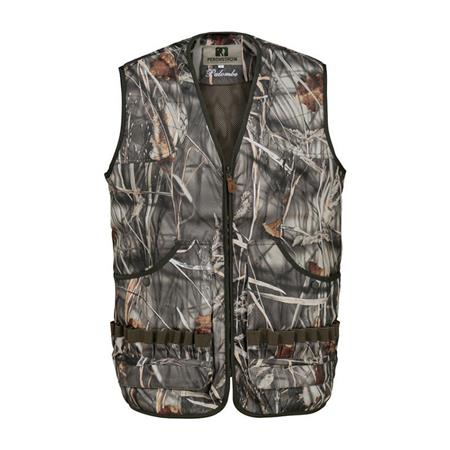 Gilet Homme Percussion Palombe - Camo Wet