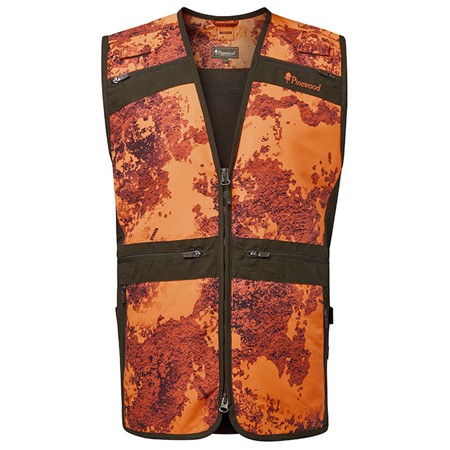 Gilet Homme Pinewood Furudal Hunt Pro 2.0 Camou - Strata Blaze/Moss Green