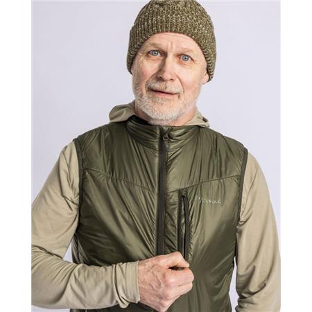 GILET HOMME PINEWOOD WOOL INSULATED MIDLAYER - MOSS GREEN