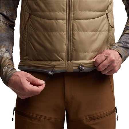 GILET HOMME SITKA KELVIN AEROLITE - BUCKSKIN