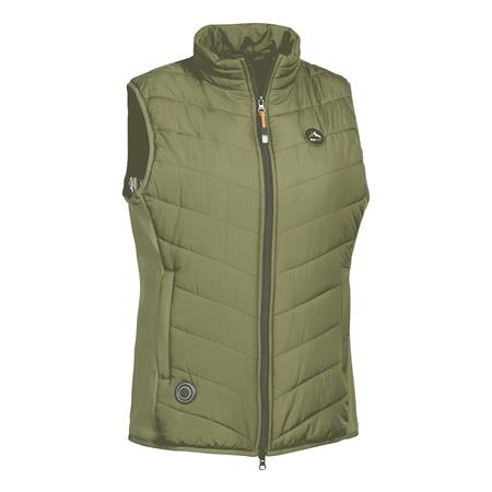 Gilet Riscaldato Donna Prohunt Hybride - Kaki