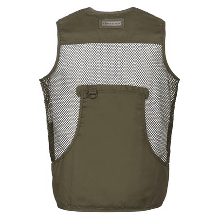 GILET SANS MANCHE HOMME PERCUSSION FILET SAVANE - KAKI