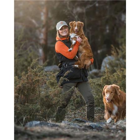 GILET SENZA MANICHE DONNA PINEWOOD DOG SPORTS EXPERT W - NOIR