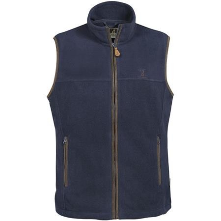 Gilet Senza Maniche Uomo Idaho Scotland Polaire - Bleu
