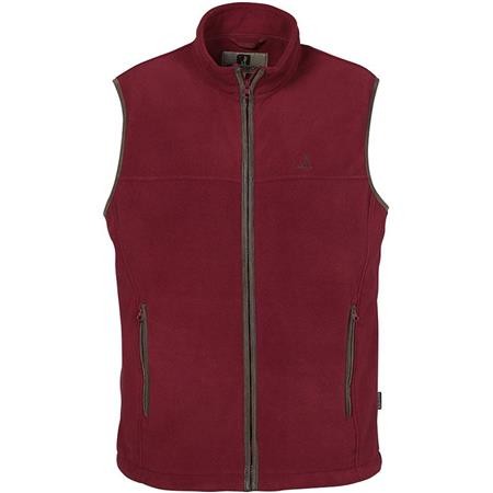 Gilet Senza Maniche Uomo Idaho Scotland Polaire - Bordeaux