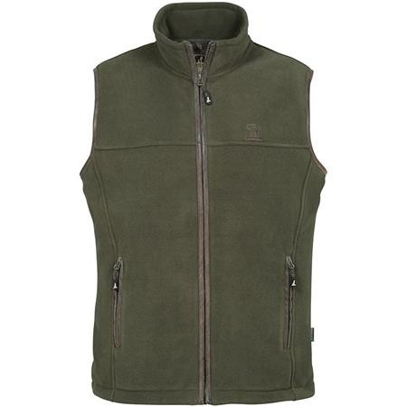 Gilet Senza Maniche Uomo Idaho Scotland Polaire - Kaki