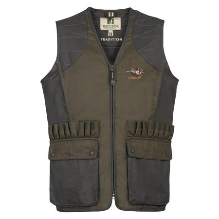 Gilet Uomo Percussion Chasse Tradition Brode