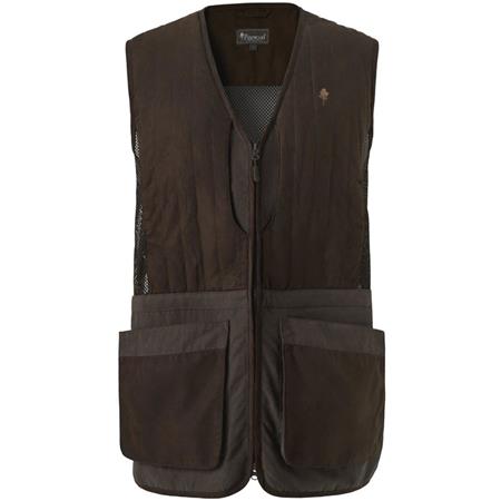 Gilet Uomo Pinewood Shooting - Suede Marron