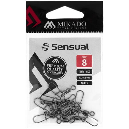 GIRELLA CON MOSCHETTONE MIKADO ROLLER SWIVEL - WITH FASTLOCK SNAP