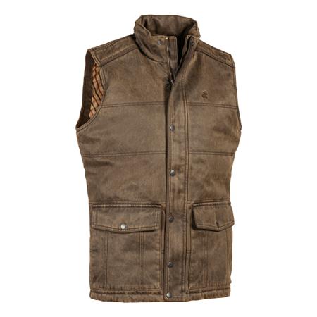 Giubbotto Senza Maniche Uomo Ligne Verney-Carron Bodywarmer Fox Revival - Marron