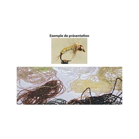 GLANSDRAAD TOF MIDGE DIAMOND BRAID