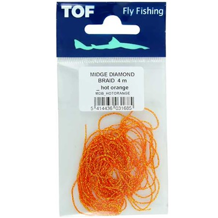 Glansdraad Tof Midge Diamond Braid