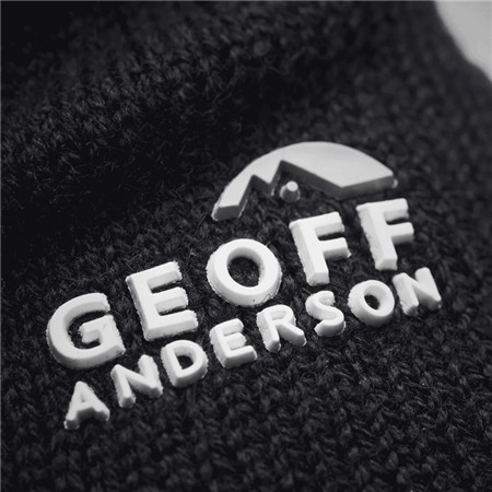 GLOVES GEOFF ANDERSON MERINO FINGERLESS - BLACK