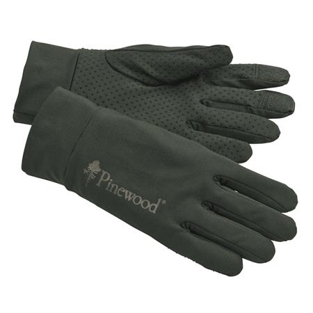 Gloves Pinewood Thin Liner Grey