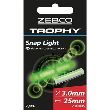 GLOW STICK ZEBCO TROPHY SNAP LIGHT