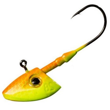 Główka Plombowana Gunki G'verti Orange Fluo/Yellow - Pack De 3