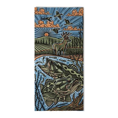 GOLA TUBULAR BUFF CASEY UNDERWOOD BASS SCAPE