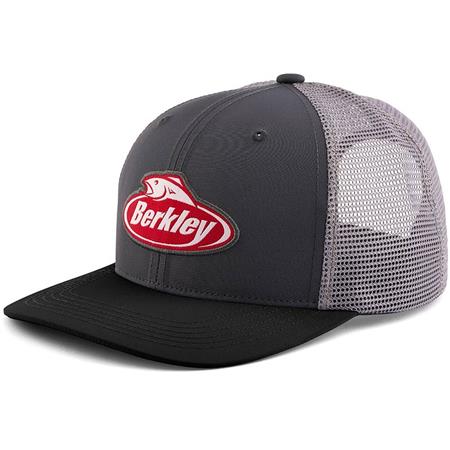 Gorra Berkley Performance Trucker Char - Carbón Negro/Gris
