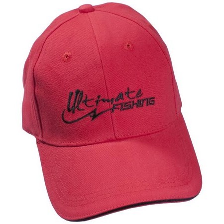 Gorra De Hombre Ultimate Fishing - Rojo