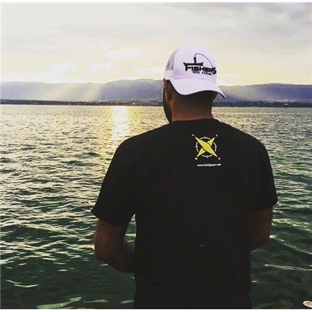 GORRA HOMBRE FISHXPLORER FISHER WITH ATTITUDE - BLANCO