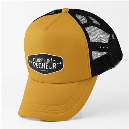 Gorra Monsieur Pêcheur Filet - Mustard Black
