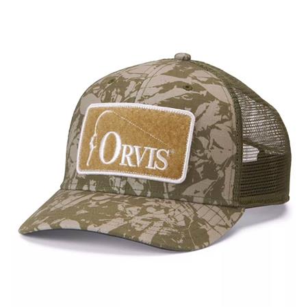 Gorra Orvis Ripstop Covert Trucker - Leaf Camo