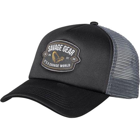 Gorra Savage Gear Badge Trucker Cap Black