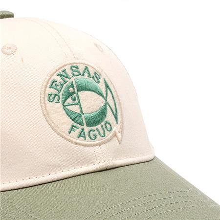 GORRA SENSAS FAGUO TRUCKER CAP - KAKI/ECRU