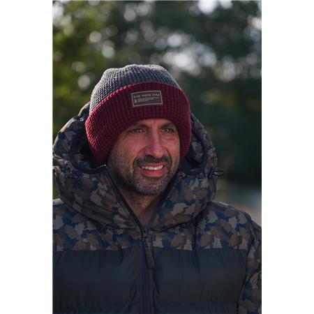 GORRO - CINZENTO/VERMELHO ONE MORE CAST BERRY TOASTIE BEANIE 100% WATERPROOF - GRIS/ROUGE