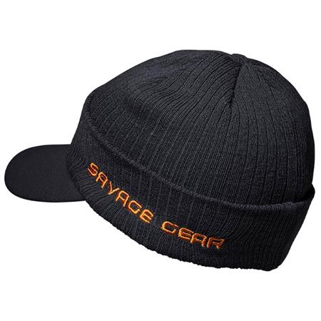 Gorro Homem - Preto Savage Gear Peak Beanie - Noir