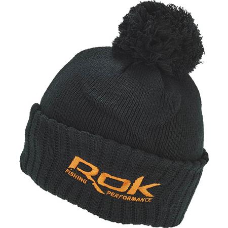 Gorro Masculino Rok Fishing Com Pompom - Preto