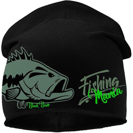 Gorro Para Hombre Hot Spot Design Black Bass Mania - Noir
