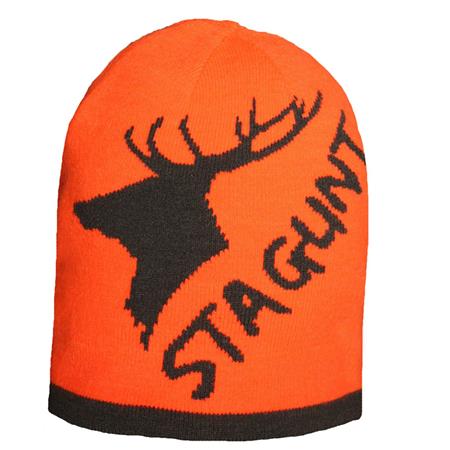 Gorro Stagunt Tonio Beannie Révérsible - Orange/Kaki