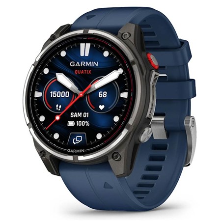 Gps-Ansluten Smartklocka Garmin Quatix 8 Pro Med Amoled-Skärm