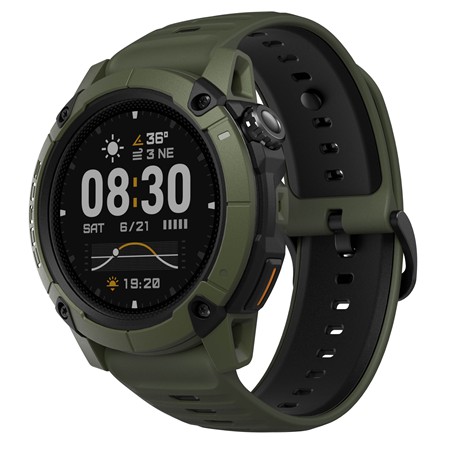 Gps-Horloge Voor Vissen Coros Nomad Green