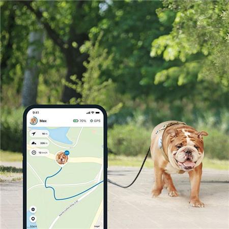 GPS-TRAJECT TRACTIVE DOG 4 - COLLIER GPS POUR CHIEN AVEC SUIVI D'ACTIVITÉ