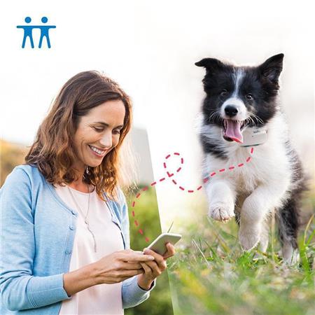 GPS-TRAJECT TRACTIVE DOG 4 - COLLIER GPS POUR CHIEN AVEC SUIVI D'ACTIVITÉ