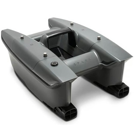 Gps-Voerboot Spark Deeper Uitgerust Met Een Sonar Van Deeper Chirp