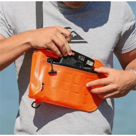 GRANDE POCHETTE HPA MINISLING ÉTANCHE ZIP 68 - ORANGE