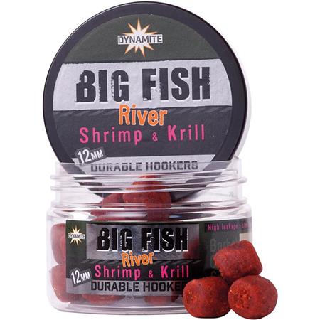 Granulação De Engodagem Dynamite Baits Big Fish River Durable Hookers Shrimp & Krill