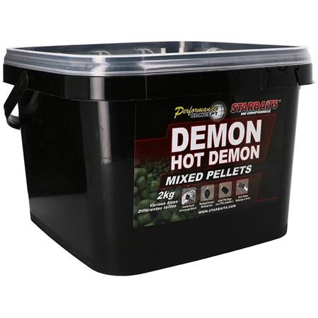 Granulação Starbaits Performance Concept Demon Hot Demon Pellets
