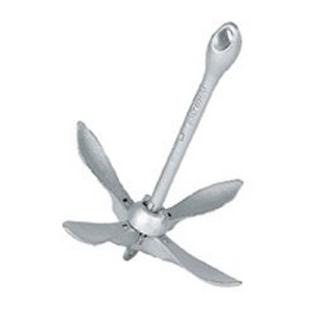 Grapnel Anchor Plastimo Galvanized Tulip-Shaped Flukes