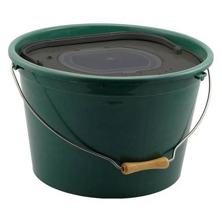 Green Livebait Bucket Plastilys 25L Vert