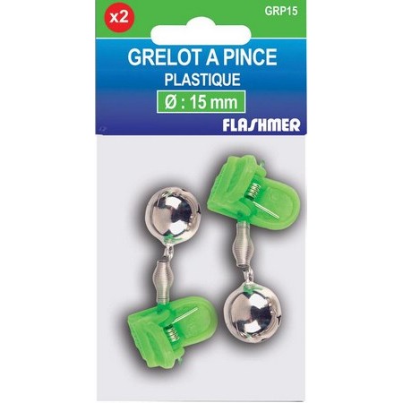 Grelot Flashmer Pince Plastique - Par 20