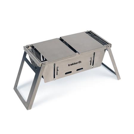 GRILLI TRAKKER ARMOLIFE SS FOLDING BBQ