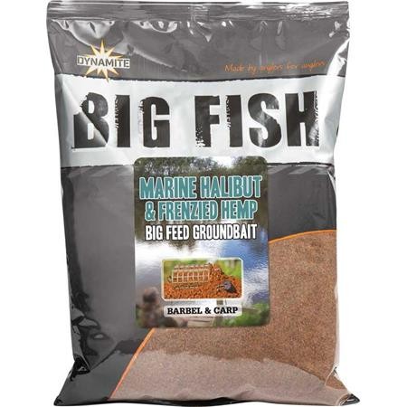 Grondvoer Dynamite Baits Marine Halibut & Hemp Groundbait Big Fish