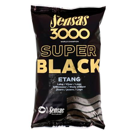 Grondvoer Sensas 3000 Super Black Vijver